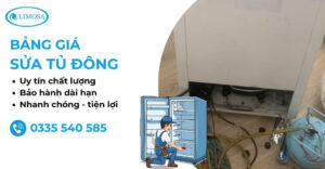 Bảng giá sửa tủ đông
