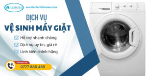 Dịch Vụ Vệ Sinh Máy Giặt Tại Nhà TP. HCM - Giá Rẻ, Sạch Sẽ