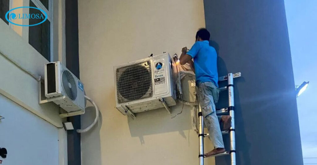 Sửa Máy Lạnh Tại Nhà 24/7 Có Mặt Trong 30 Phút Tại TPHCM sua cuc nong may lanh tai sua dien lanh limosa 1
