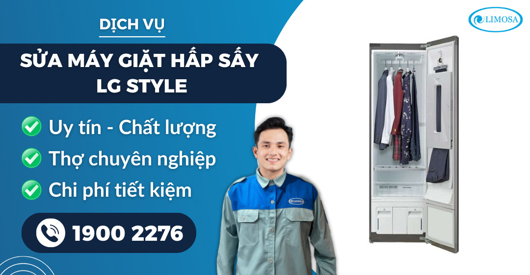 sửa máy giặt hấp sấy LG Style suadienlanhlimosa