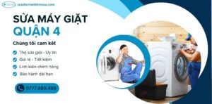 sửa máy giặt quận 4