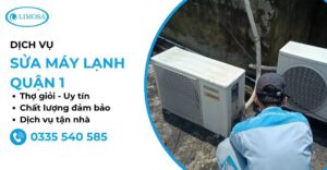Sửa máy lạnh quận 1