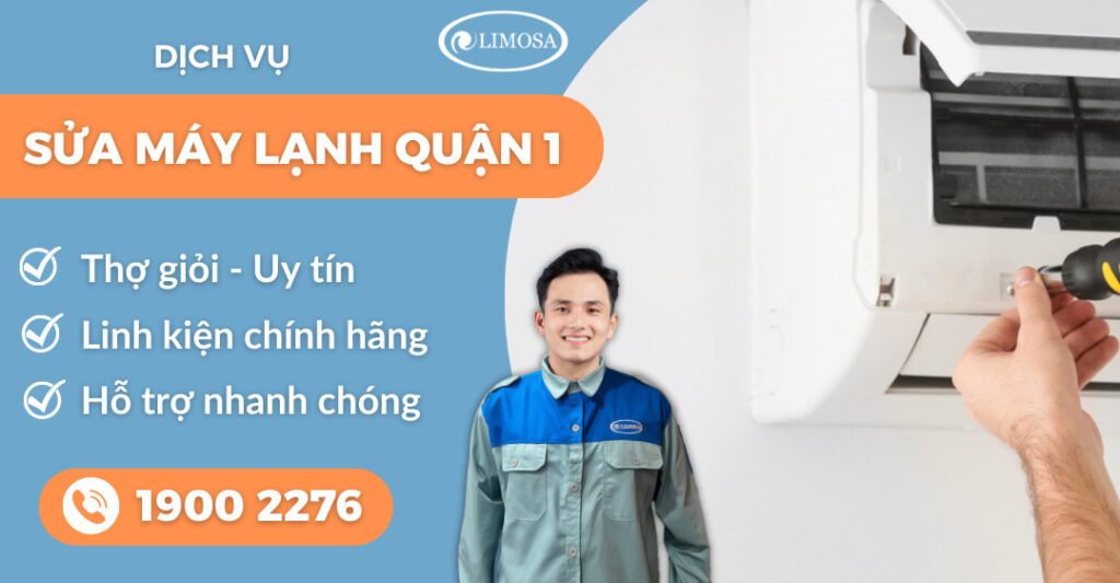 sửa máy lạnh quận 1 suadienlanhlimosa