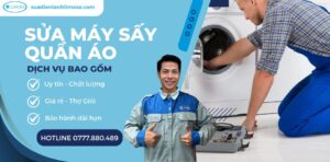 sửa máy sấy quần áo