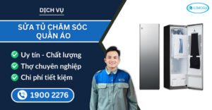 sửa tủ chăm sóc quần áo suadienlanhlimosa