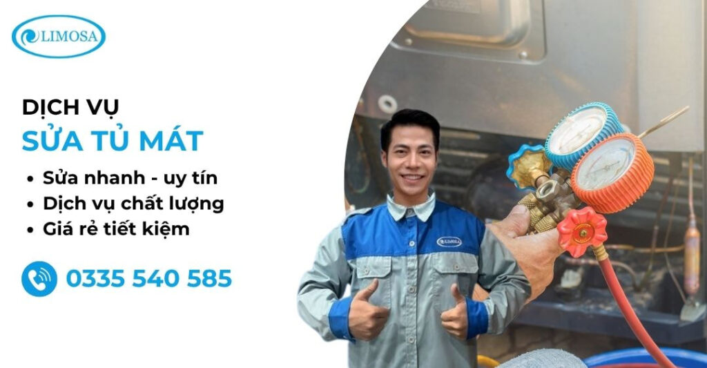 Sửa Tủ Mát Tại Nhà 24/7 Giá Rẻ Uy Tín Tại TPHCM sua tu mat 2