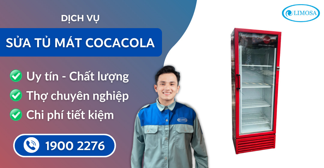 sửa tủ mát cocacola suadienlanhlimosa