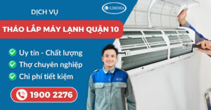 tháo lắp máy lạnh quận 10 suadienlanhlimosa