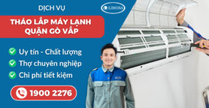 tháo lắp máy lạnh quận Gò Vấp suadienlanhlimosa