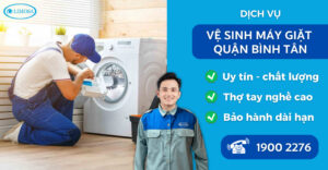 vệ sinh máy giặt quận Bình Tân suadienlanhlimosa