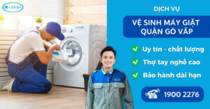 vệ sinh máy giặt quận Gò Vấp suadienlanhlimosa