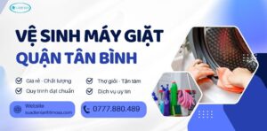 vệ sinh máy giặt quận Tân Bình