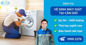 vệ sinh máy giặt tại Cần Giờ suadienlanhlimosa