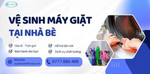 vệ sinh máy giặt tại Nhà Bè