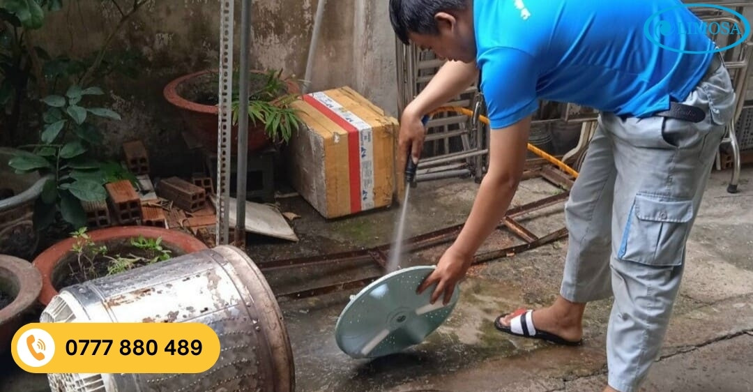 Vệ sinh máy giặt tại nhà TPHCM