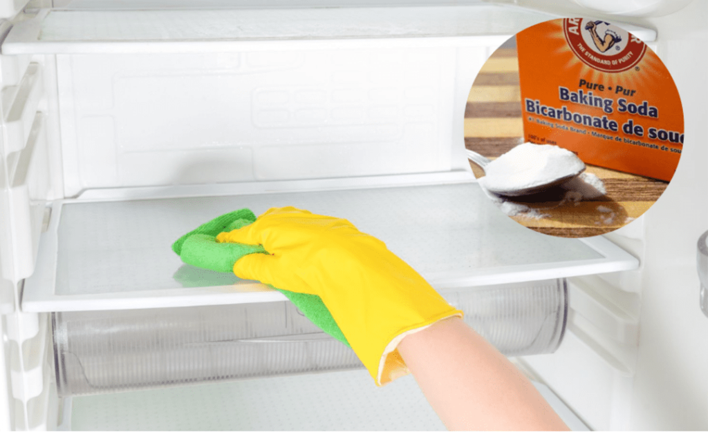 Dùng Baking Soda để khử mùi và làm sạch các vết bẩn cứng đầu