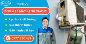 Bơm gas máy lạnh Xiaomi suadienlanhlimosa