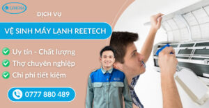 Vệ sinh máy lạnh Reetech suadienlanhlimosa