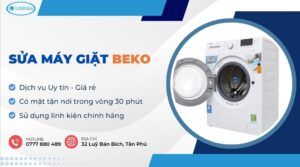 Sửa Máy Giặt Beko Tại Nhà TPHCM - Dịch Vụ Uy Tín, Giá Rẻ