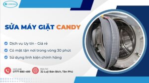 sửa máy giặt Candy
