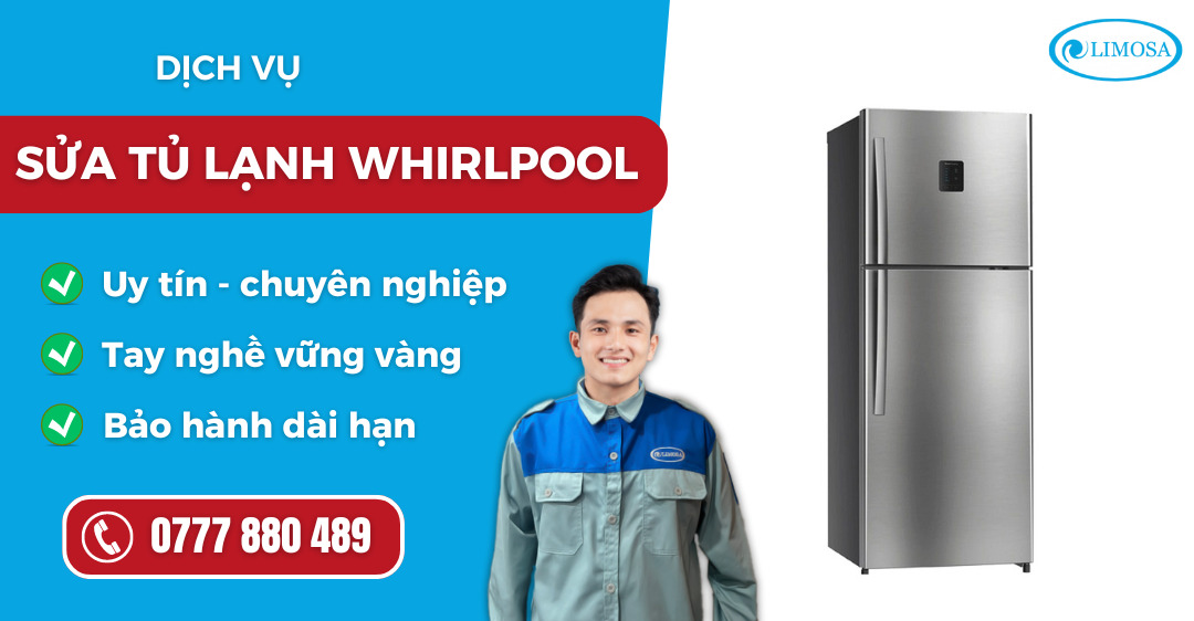 Sửa tủ lạnh Whirlpool suadienlanhlimosa