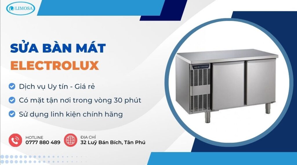 Sửa Bàn Mát Electrolux TPHCM - Nơi Thay Ga Giá Rẻ Tại Nhà sửa bàn mát Electrolux
