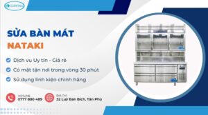 sửa bàn mát Nataki