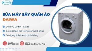 sửa máy sấy quần áo Daiwa