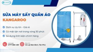 sửa máy sấy quần áo Kangaroo