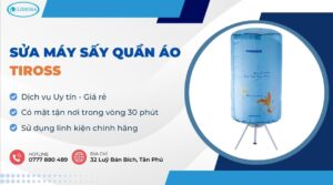 sửa máy sấy quần áo Tiross