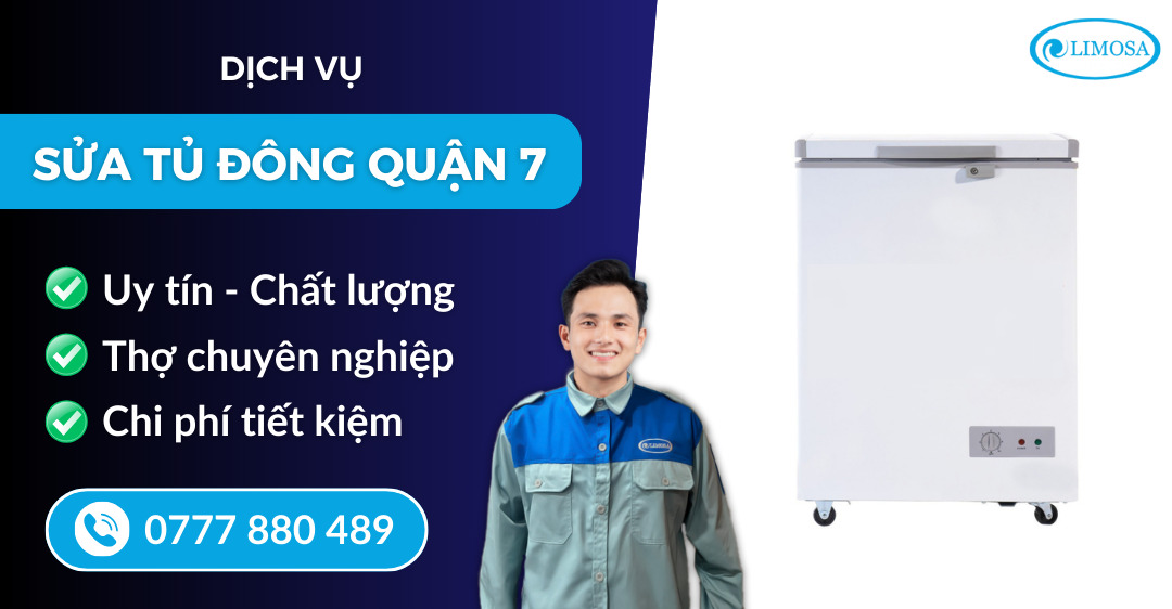 Sửa tủ đông quận 7 suadienlanhlimosa