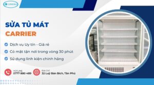 sửa tủ mát Carrier