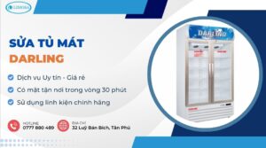sửa tủ mát Darling