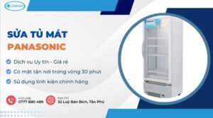 sửa tủ mát Panasonic