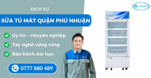 Sửa tủ mát quận Phú Nhuận suadienlanhlimosa