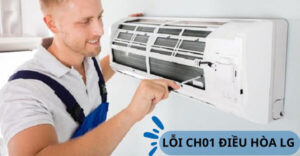 lỗi CH01 điều hoà LG