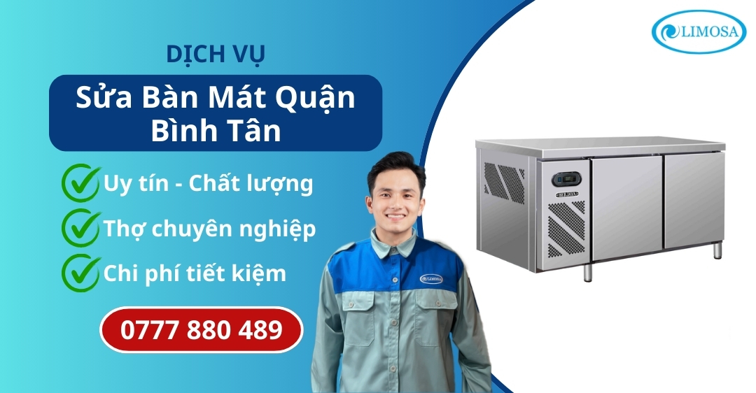 sửa bàn mát quận Bình Tân