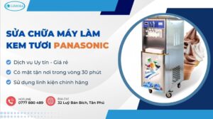 sửa chữa máy làm kem tươi Panasonic