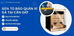 sửa tủ bảo quản xì gà tại Cần Giờ