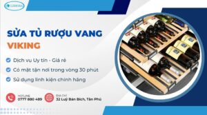sửa tủ rượu vang Viking