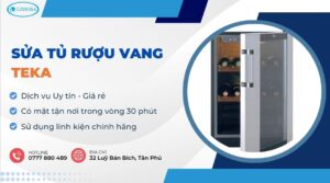 sửa tủ rượu vang Teka