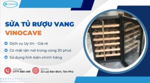 sửa tủ rượu vang Vinocave