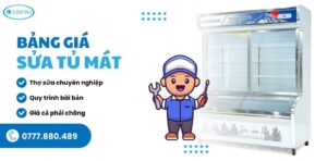 bảng giá sửa tủ mát