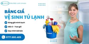 bảng giá vệ sinh tủ lạnh
