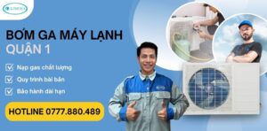 bơm gas máy lạnh quận 1