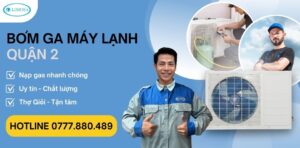 bơm gas máy lạnh quận 2