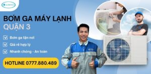 bơm gas máy lạnh quận 3