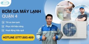 bơm gas máy lạnh quận 4