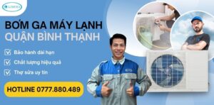 bơm gas máy lạnh quận Bình Thạnh