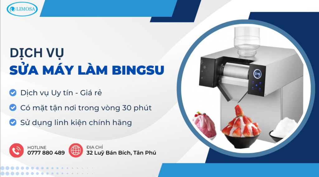 Sửa Máy Làm Bingsu Tại Nhà TP.HCM - Dịch Vụ Giá Rẻ, Uy Tín sửa máy làm Bingsu